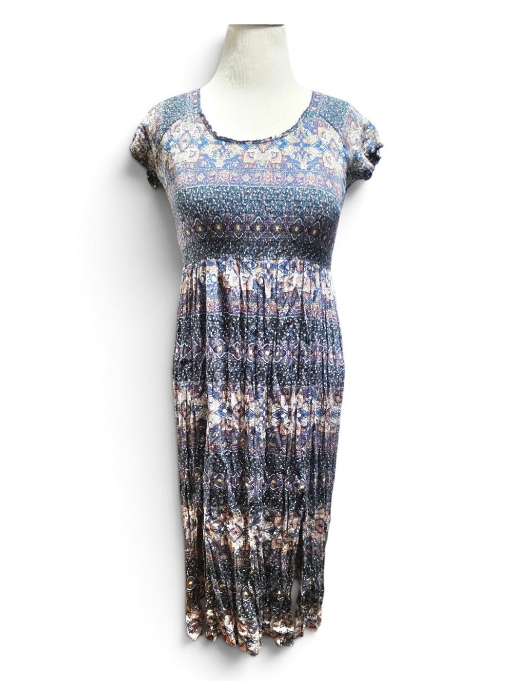 Soft Surroundings - Smocked Dress - Size L